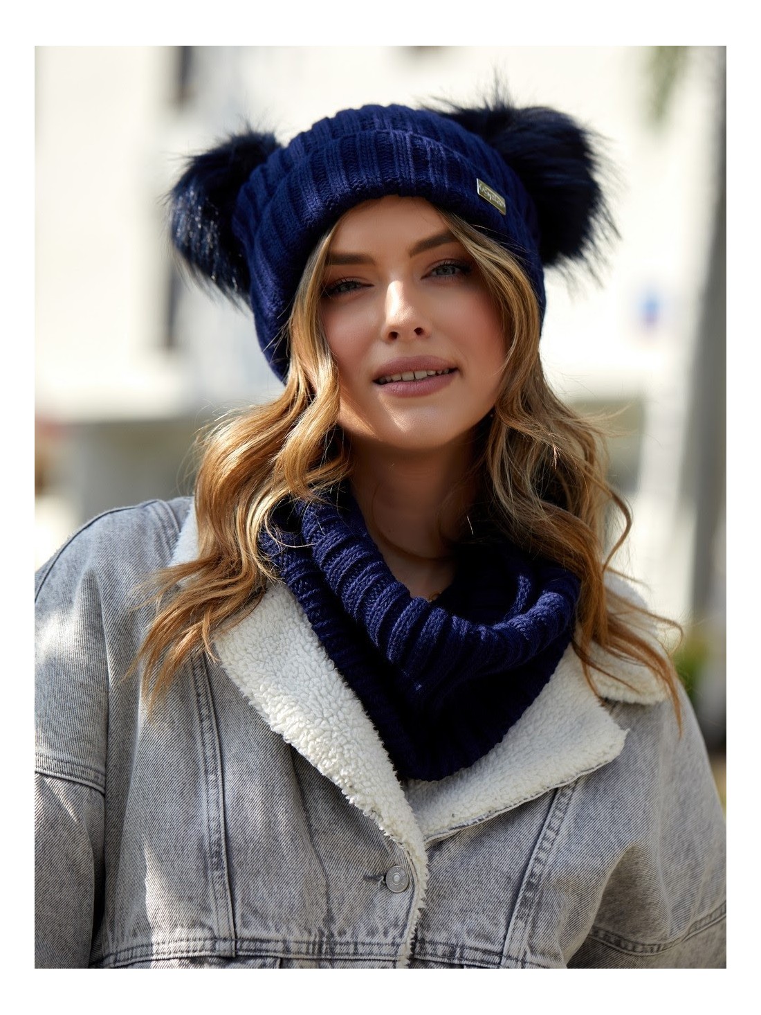 Marineblaues Winterset C18 – Online-Shop – Boutique